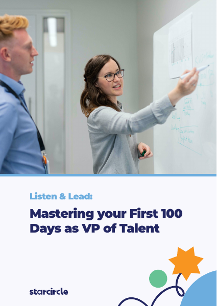 Your First 100 Days as VP of Talent cover